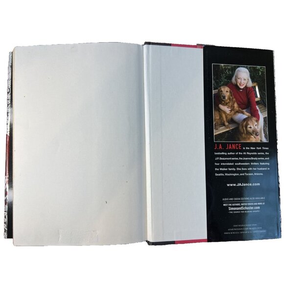 J.A. JANCE Lot of 2 Hardcover Books (Clawback & Fatal Error) - Picture 5 of 10